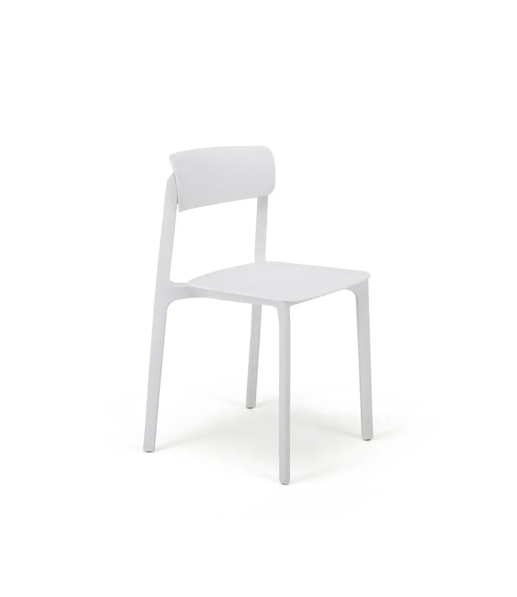 Meet in Chair Poly White