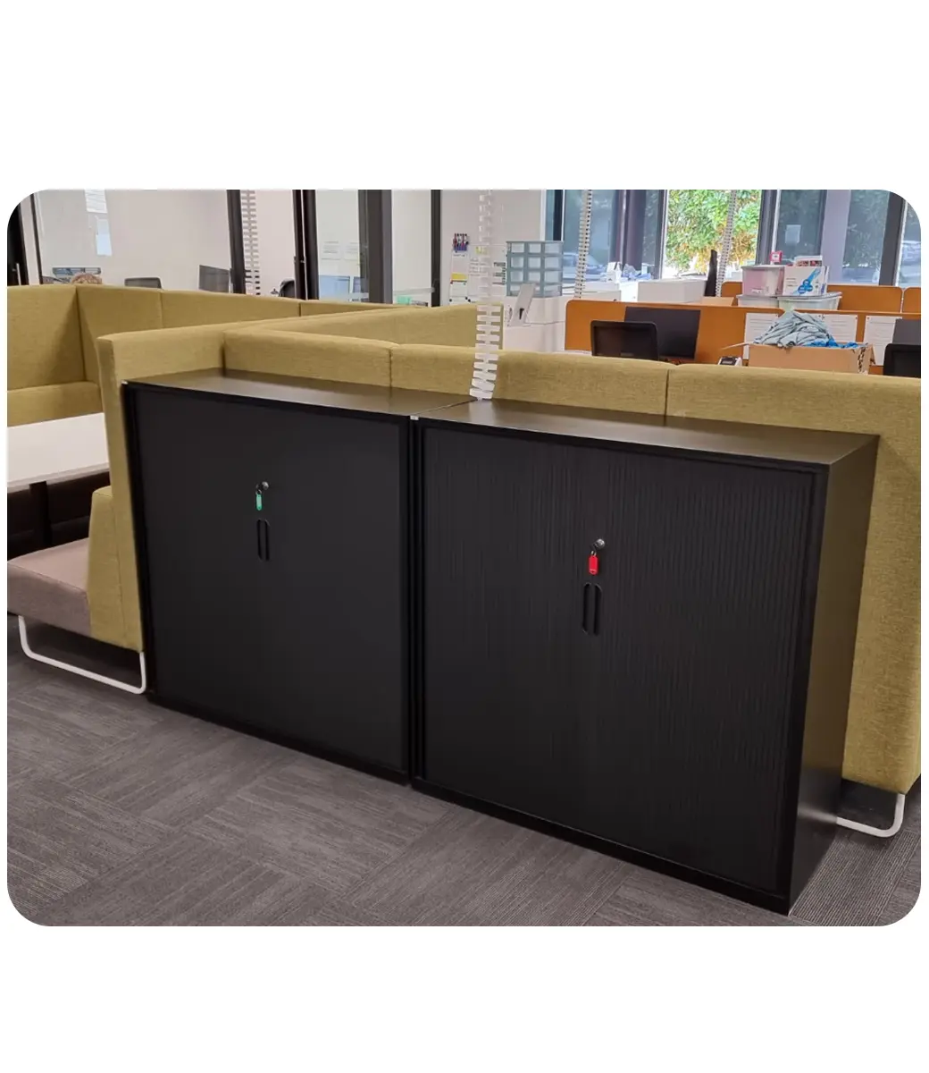 Metal Tambour in Situ