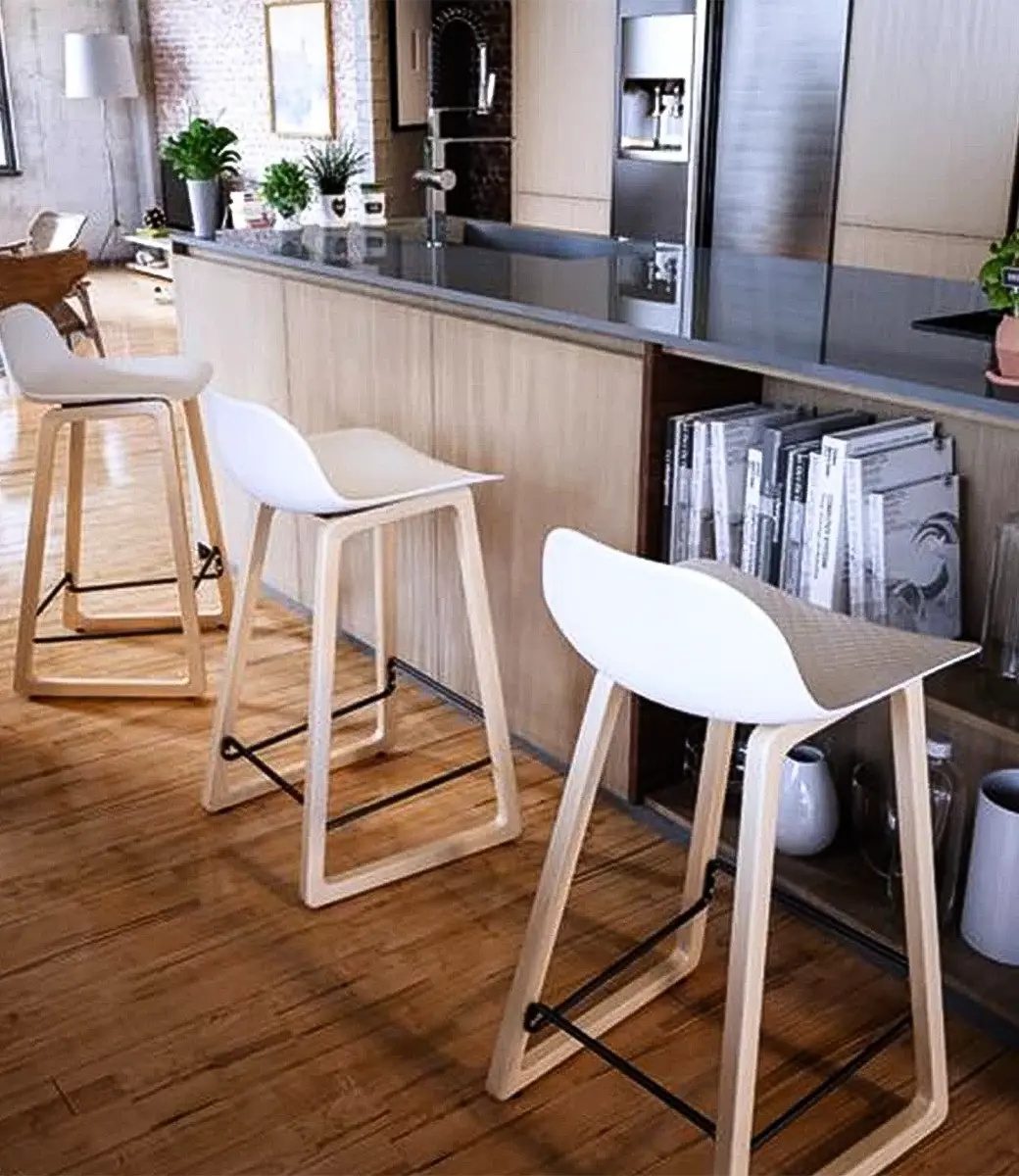 Time in Sled Stool Kitchen