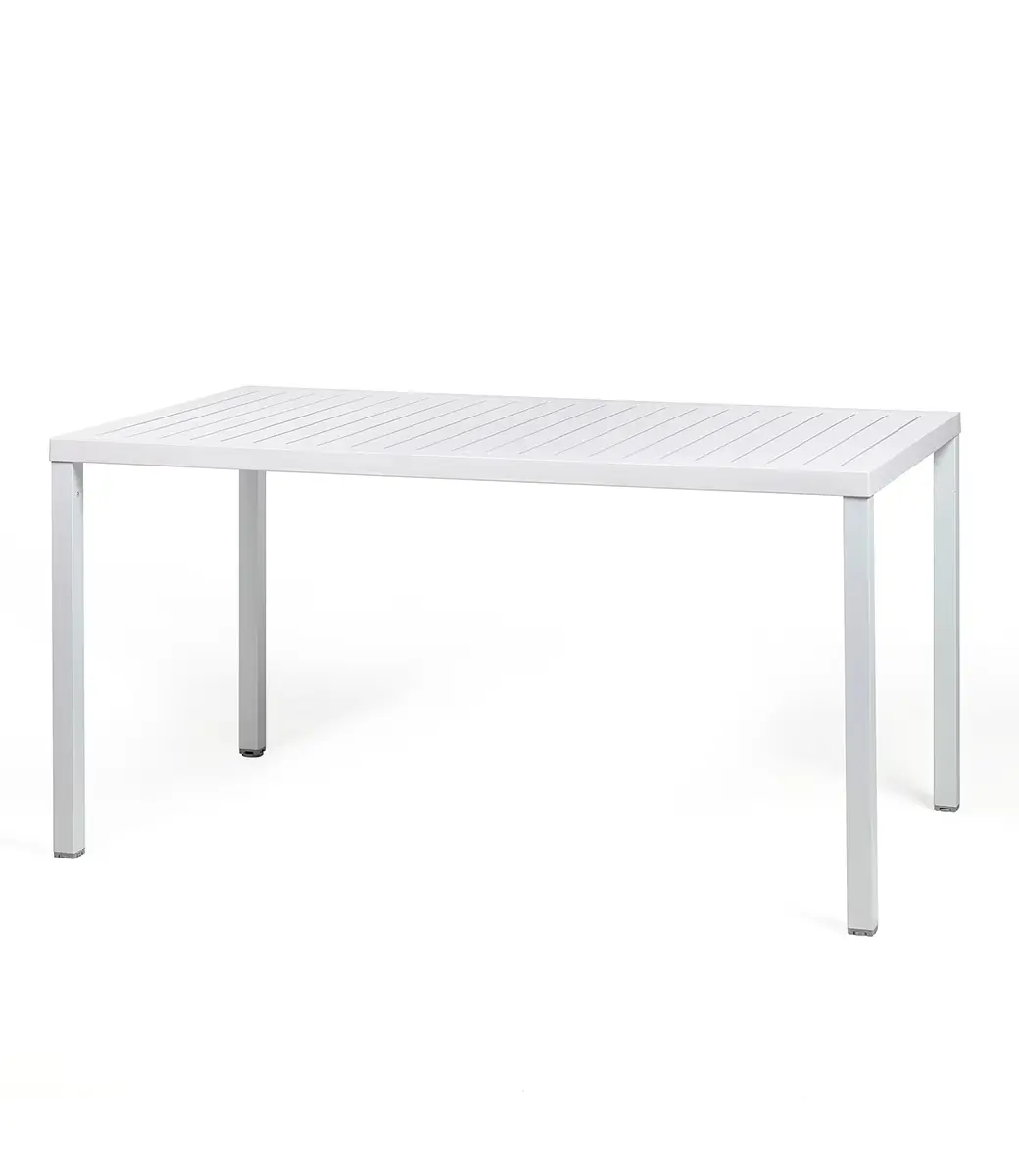 Cube Table Rectangle White 