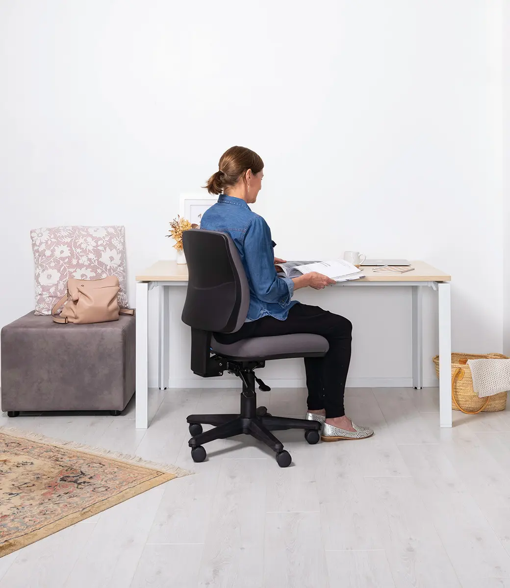 Roma 2 Lever Adjustable Seat Desk Setting