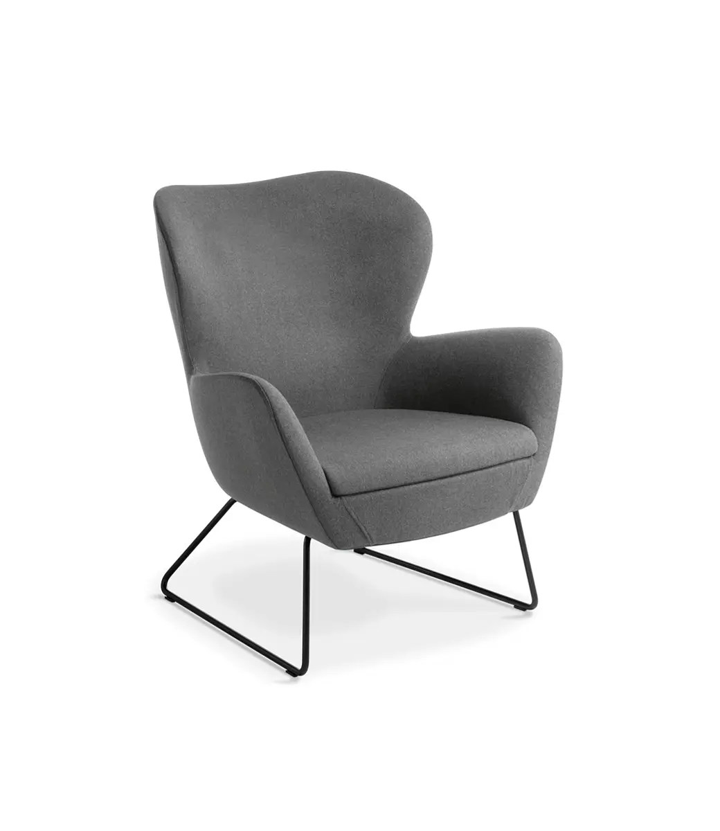 Abbey Black Sled Augustus Gunmetal Oc