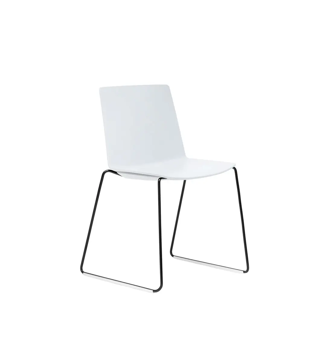 Jubel Sled White Black Frame