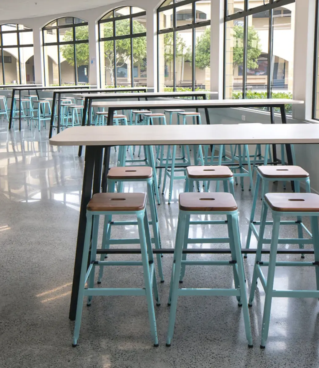 Luca Leaner Dining Hall Setting