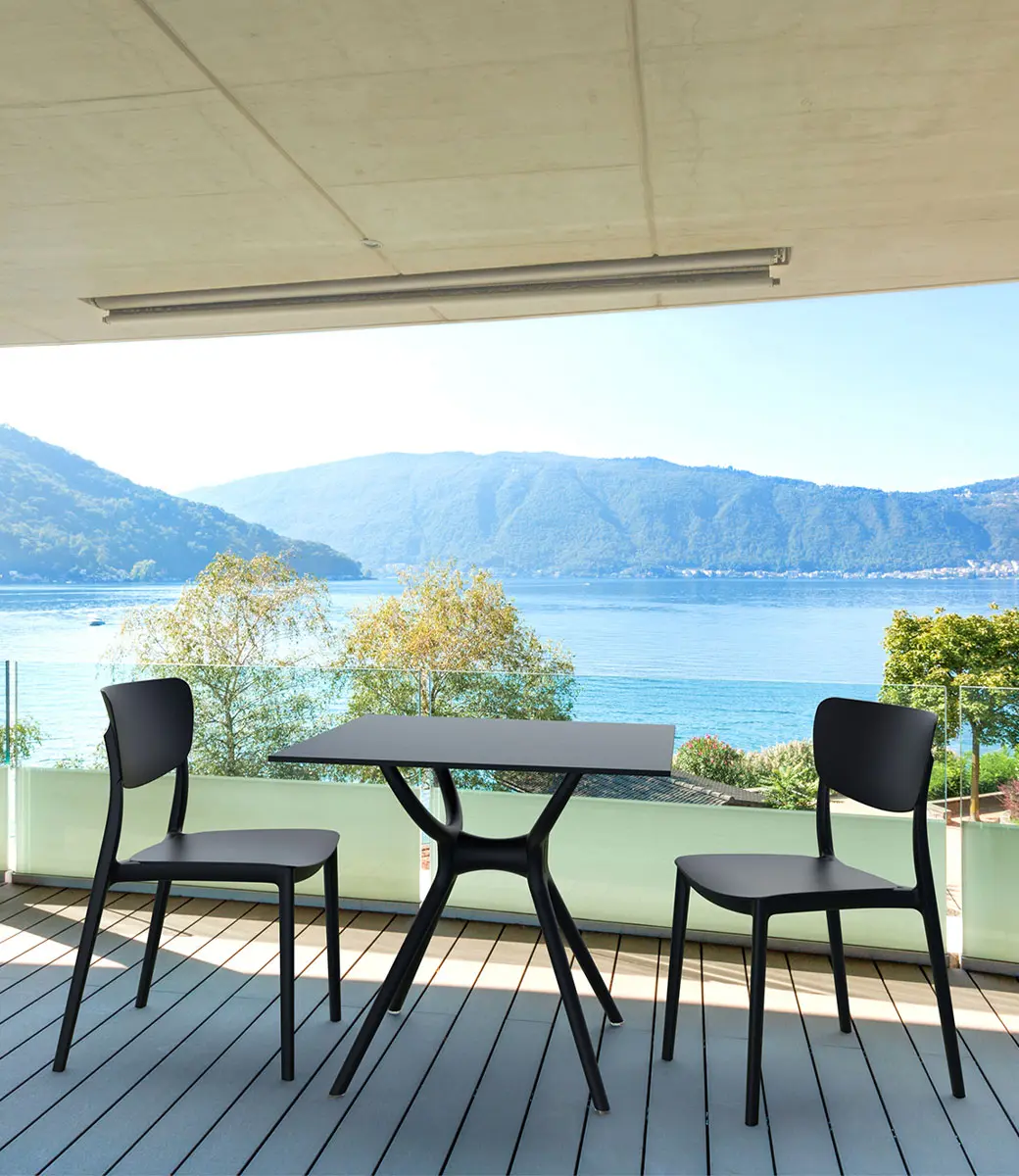 Mosso Chair Outdoor Table Setting