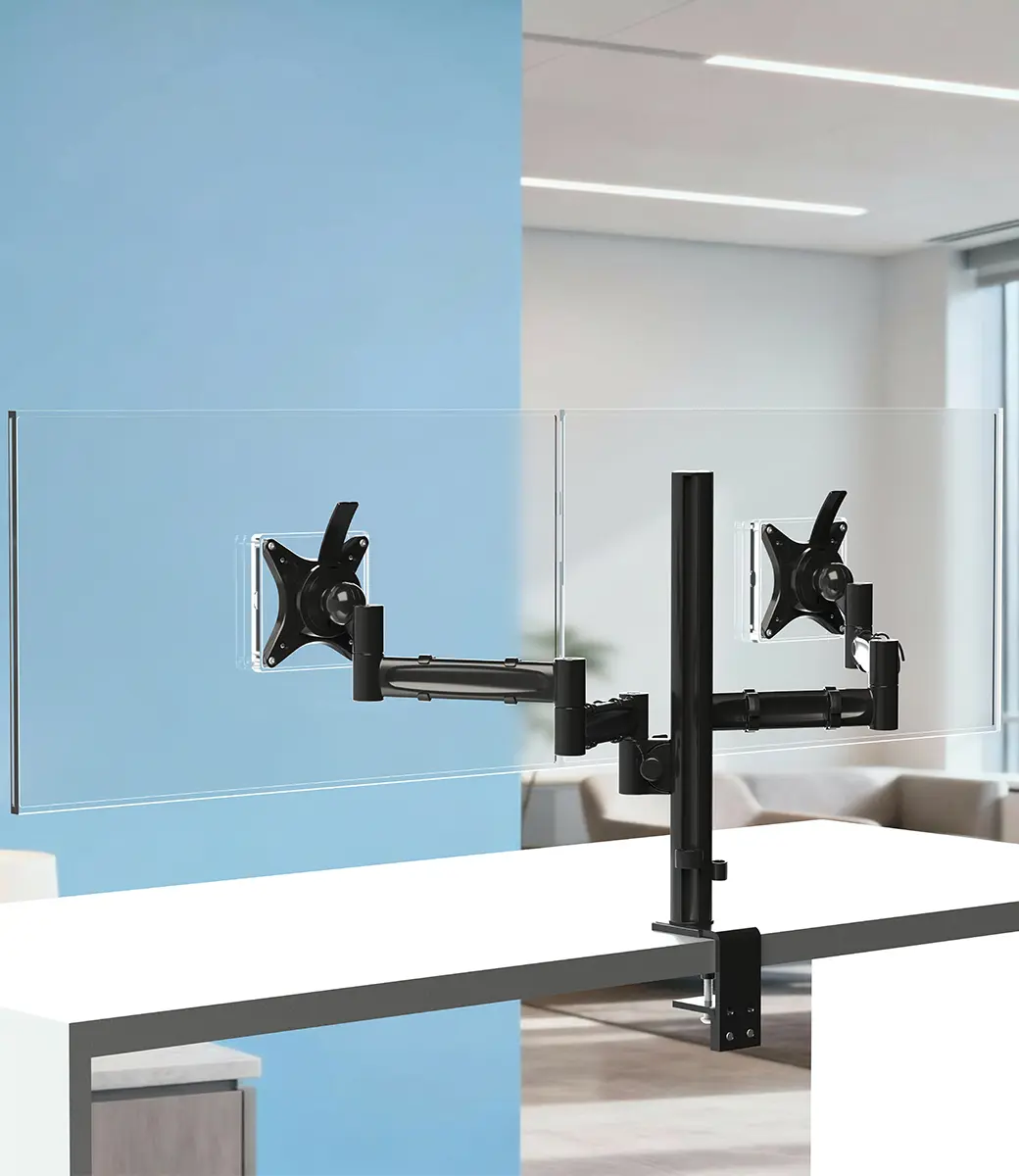 Apollo Dual Monitor Arm Angle