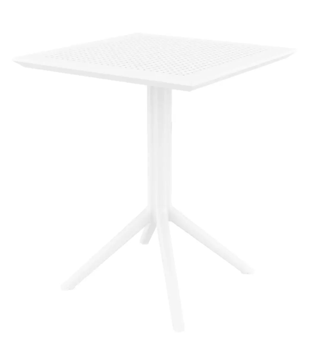 Sky Folding Table Square Whtie