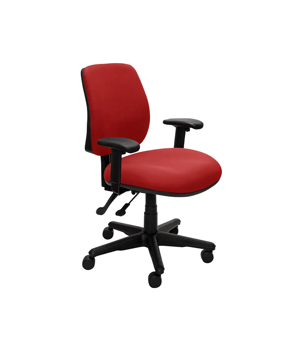 Roma 2 Lever Midback Red