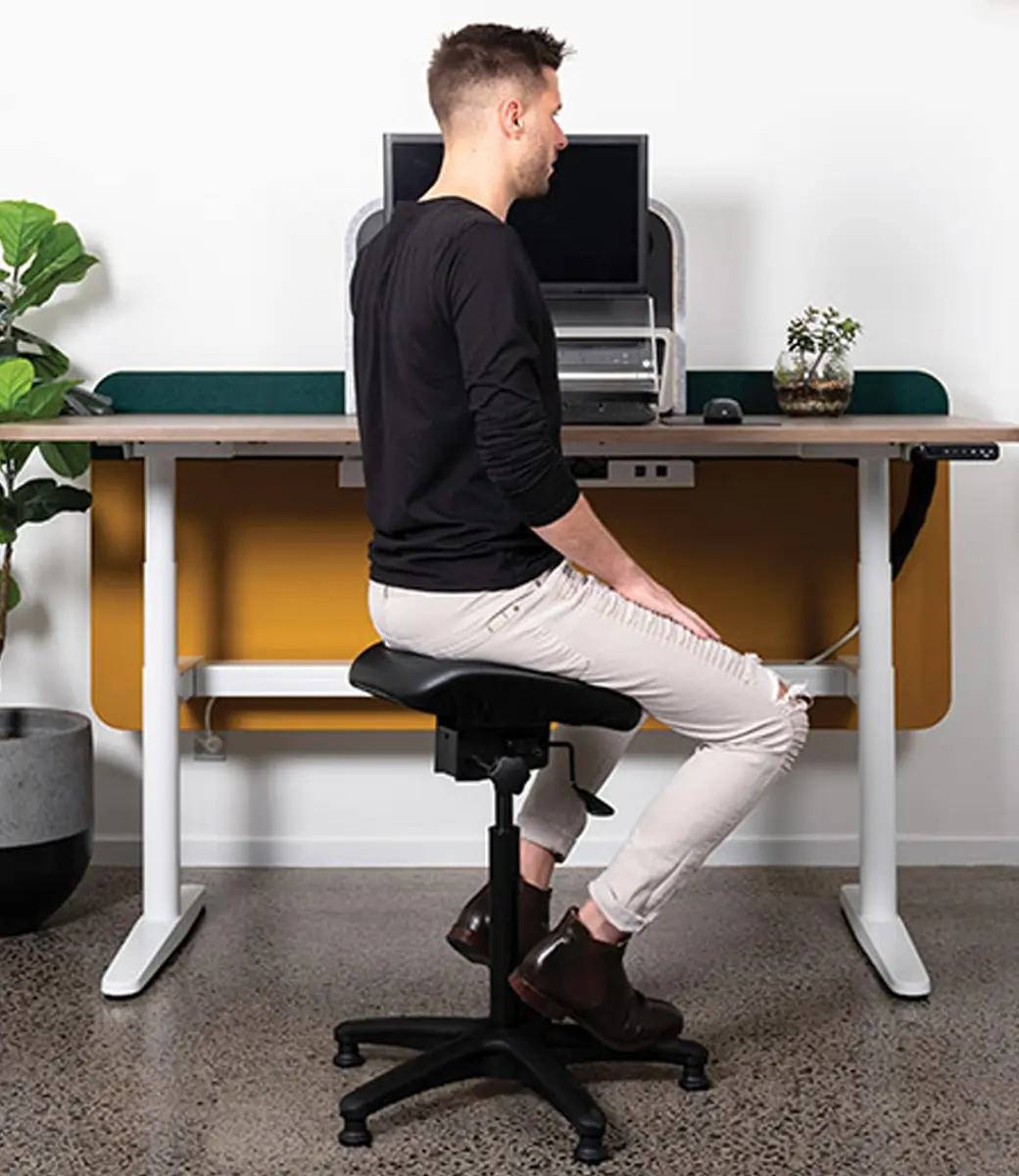 Posturite Stool Modelled